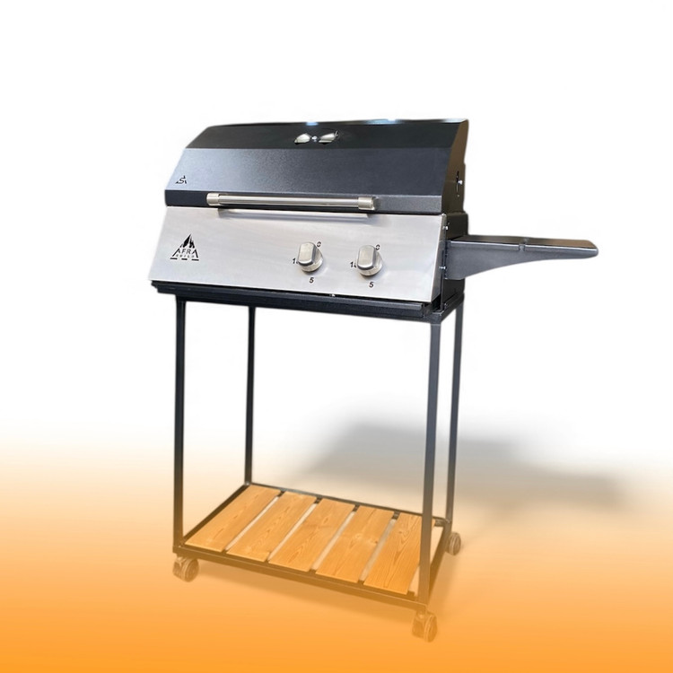 باربیکیو ۶۰ سانت گازی با پایه ساده